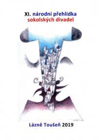Lázně Toušeň, 11. NP sokolských divadel, programová brožura, 2019, titl. str.