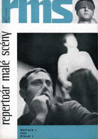 Repertoár malé scény, titulní strana, 1964/2