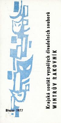 Rakovník, KP 1. Wintrův Rakovník, programová brožura, 1977