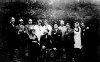 Řevnice, JDO, Lesní divadlo, Jedenácté přikázání, účinkujíci, 1926
