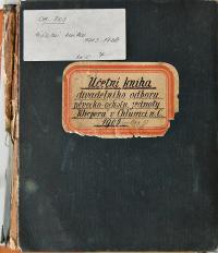 Chlumec nad Cidlinou, Klicpera, Kniha účetní, 1903 - 1928