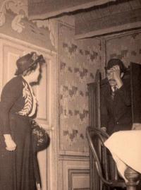 Železný Újezd, Ochotníci, Teta z Bruselu, 1962