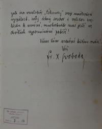 Nový Bydžov, Jirásek, Korespondence souboru