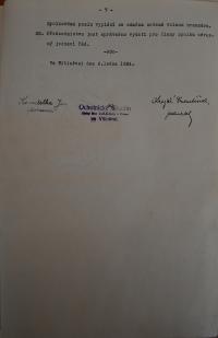 Vitiněves, SDO, Stanovy, 1924