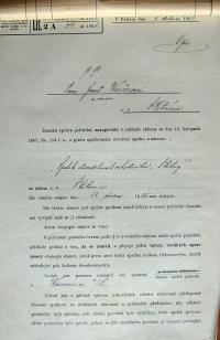 Štítné, Štítný, registrace spolku, 1925