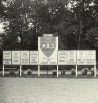 JH 1953, dekorace náměstí