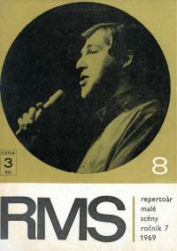 Repertoár malé scény, titulní strana, 1969/8