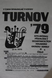 Turnov, Týden divadelní tvorby - zpravodaj,1979