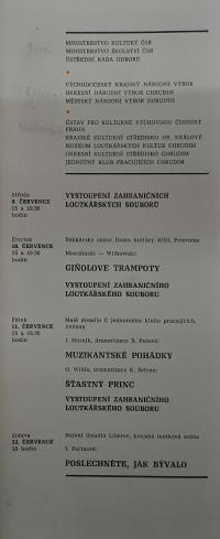 Hradec Králové, Krajské kulturní středisko, Impuls, Chrudim, Loutkářská Chrudim, 1980