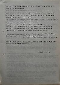 Pardubice, Svaz českých divadelních ochotníků Pardubice, Okresní výbor, Zápisy z jednání, 1971 - 1989