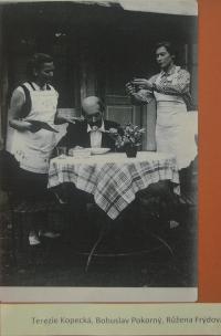 Lysá nad Labem, výstava DIVADLO JE PODIVUHODNÁ VĚC..., Kudy kam, 1955,  výstavní panel, 2018