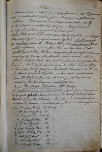 Pardubice, Spolek divadelních ochotníků, Kniha protokolů 1903 - 1914