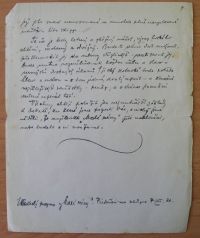 Mladá Boleslav, Malá scéna, závěr uměleckého programu Karla Proxe, 1920