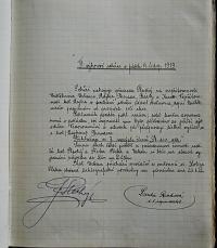 Pardubice, Studentské divadelní sdružení, Kniha zápisů, 1918 - 1920