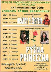 Netolice, Tyl, Pyšná princezna - plakát, 2008