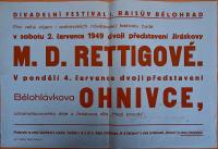 Lázně Bělohrad, I. Raisův Bělohrad - plakát, 1949