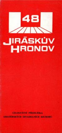 Hronov, CP 48. Jiráskův Hronov, programová brožura, 1978