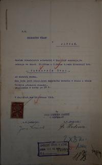Kopidlno, SDO, Plukovník Švec, 1929