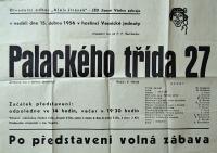 Jizerní Vtelno, Jirásek, Palackého třída 27 - plakát, 1956