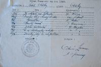 Okříšky, Sokol, výkaz o činnosti, 1929