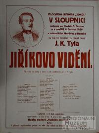 Sloupnice, Sokol, Jiříkovo vidění - plakát, 1926