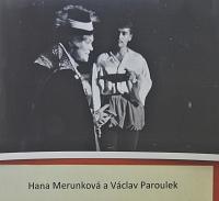 Lysá nad Labem, výstava DIVADLO JE PODIVUHODNÁ VĚC..., Žena nejsou housle, 1963, výstavní panel, 2018