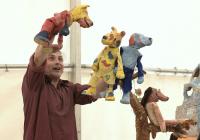 Praha, 100 opic, Pes a drak, CP Loutkářská Chrudim 2019