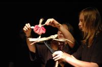 Hronov, předváděčka semináře L jako Loutkový seminář Tomáše Běhala, CP Jiráskův Hronov 2015