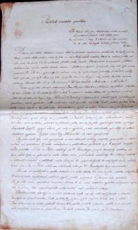 Žďár nad Sázavou, Čtenářský spolek, Památník spolku 1849-1850