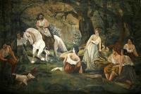 Chlum, opona Oldřich a Božena,  po restaurování 2012