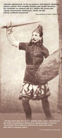 Miletín, Muzeum českého amatérského divadla, 2. sál, 47. panel, citace z J.K.Tyla