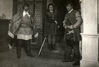 Praha-Kobylisy, Lidové divadlo, Polibek královský, 1949