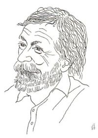 Valenta, kresba Jiří Škopek, 1995