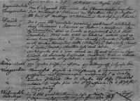 Rakvice, Štandetrova společnost, mezi německy psanými záznamy farní kroniky (Errinerungskalender) český záznam 1868