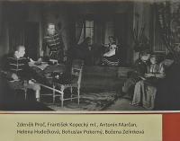 Lysá nad Labem, výstava DIVADLO JE PODIVUHODNÁ VĚC..., Dámy a husaři, 1955, výstavní panel, 2018