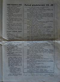 Sezemice, Spolek divadelních ochotníků, plakáty