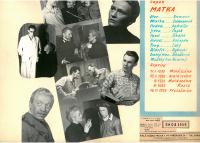 Praha, Divadelní soubor Lidové umělecké tvořivosti OB Praha 2, Matka, 1959