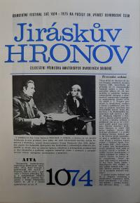 Hradec Králové, Krajské kulturní středisko, Impuls, Jiráskův Hronov, 1974