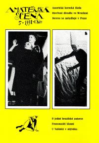 Amatérská scéna, titulní strana, 1991/5