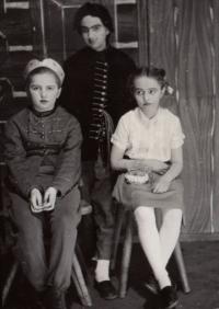 Bílá Třemešná, školní soubor, Zkoušky čerta Belínka, 1960