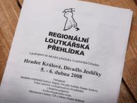 Hradec Králové , Regionální loutkářská přehlídka 2008