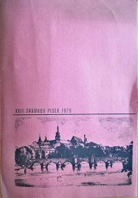 Písek, Šrámkův Písek, propag. tiskovina, 1979