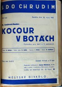 Chrudim, Kronika Jana Urbánka, 1934 - 1950