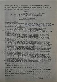Pardubice, Svaz českých divadelních ochotníků Pardubice, Okresní výbor, Zápisy z jednání, 1971 - 1989