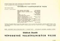 Chomutov, Čapek, Vévodkyně valdštejnských vojsk - program, obsazení