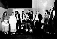 Řevnice, DS, Lesní divadlo, F. F. Šamberk, písničky Karel Hašler, Podskalák, 1991