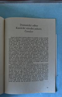 Černilov, Tyl, Kniha plakátů a výstřižků, 1919 - 1960