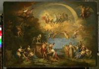 Praha, Stavovské divadlo, Bergler, Josef ml., Návrh opony, 1803