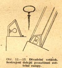 Cimler, František, Praktické jeviště, obr. 12,13, vrtík, rampa, 1946