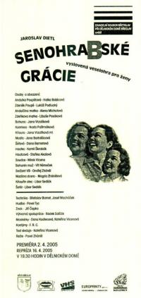 Břeclav, Břetislav, Senohrabské grácie - plakát, 2005